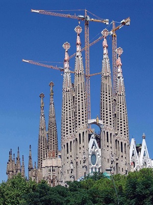 Sagrada Familia Church in Barcelona